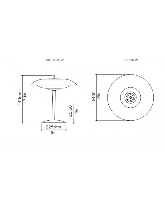 Bert Frank Durant Table Lamp